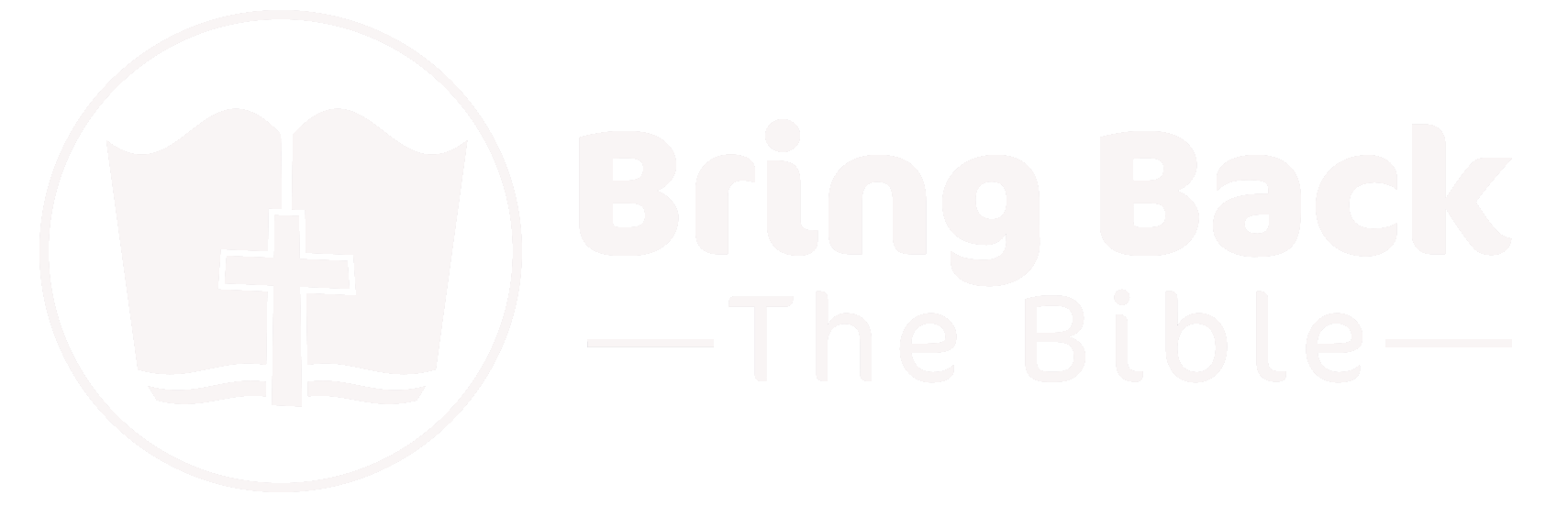 Bring back the Bible